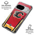 NHL Calgary Flames Home Jersey Google Pixel 10 Clear Case